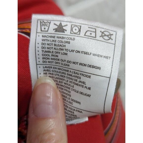 Nike Men's Vintage Orange Stretch Stripe Dri-Fit UV Golf Polo Shirt Sz Large - Picture 4 of 5